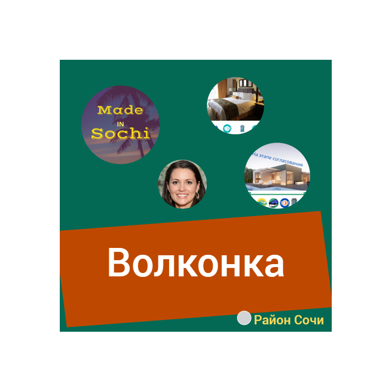 Район курорта Сочи Волконка - официальный сайт Сочи. Мис Каталог.